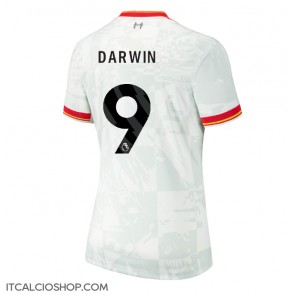 Liverpool Darwin Nunez #9 Terza Maglia Femmina 2024-25 Manica Corta